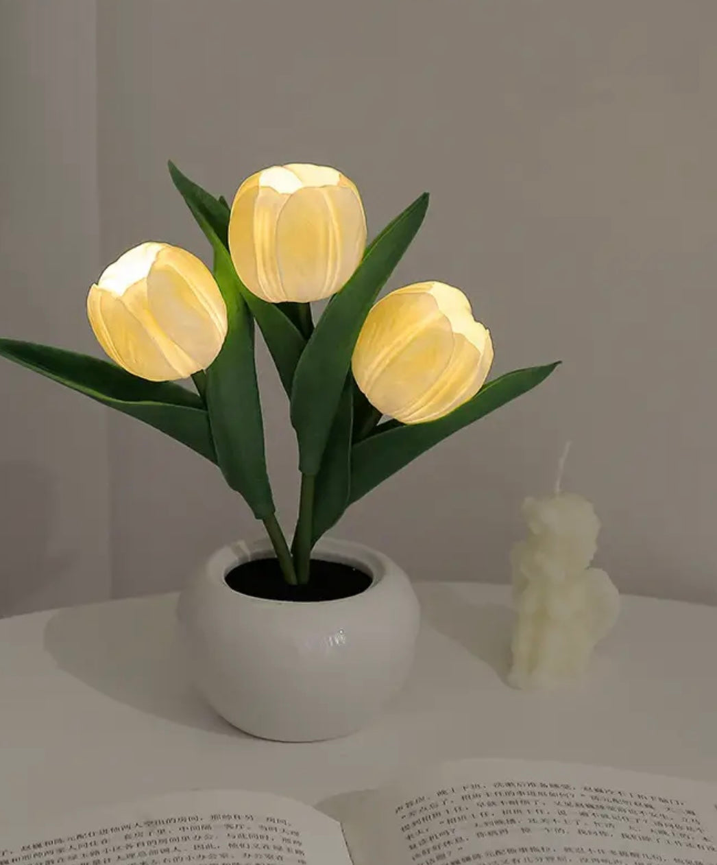 Tulpen nacht lampje