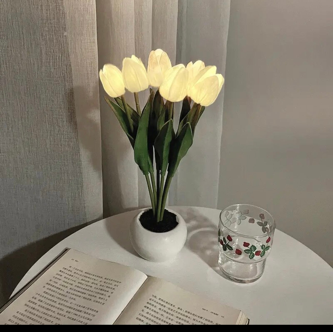 Tulpen nacht lampje