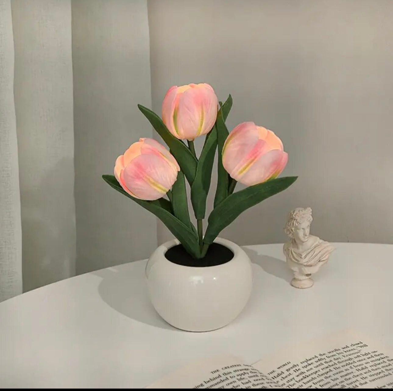 Tulpen nacht lampje