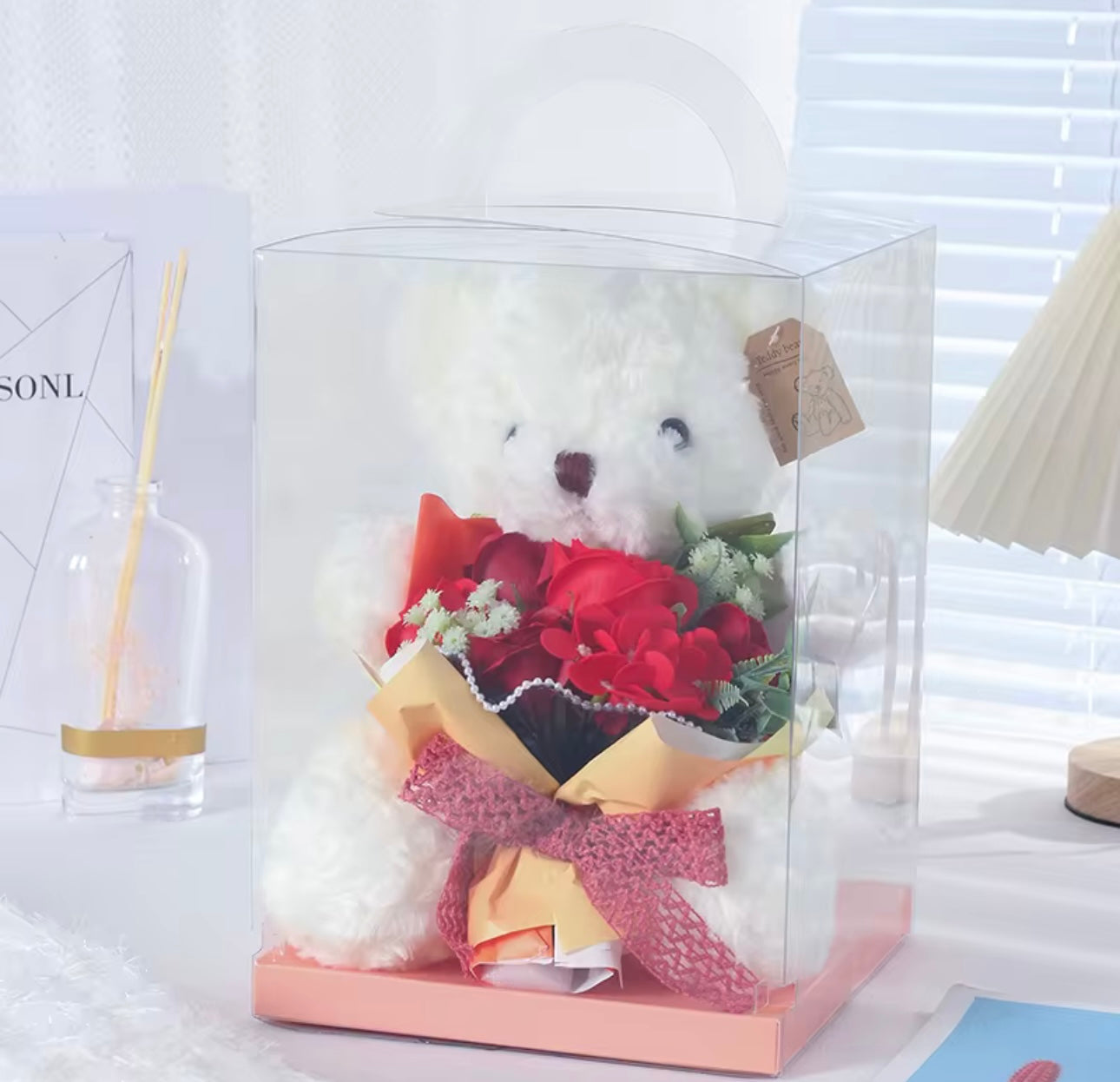 Sweetheart Teddy & Roses