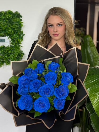 Blue roses