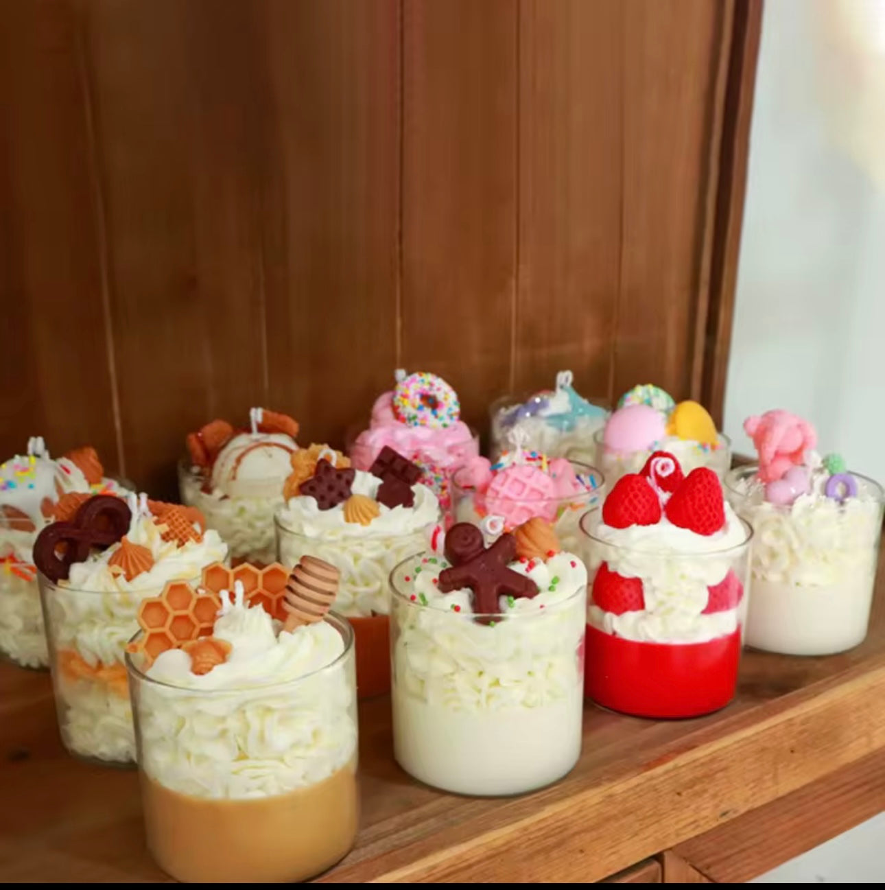 Cupcake kaarsen