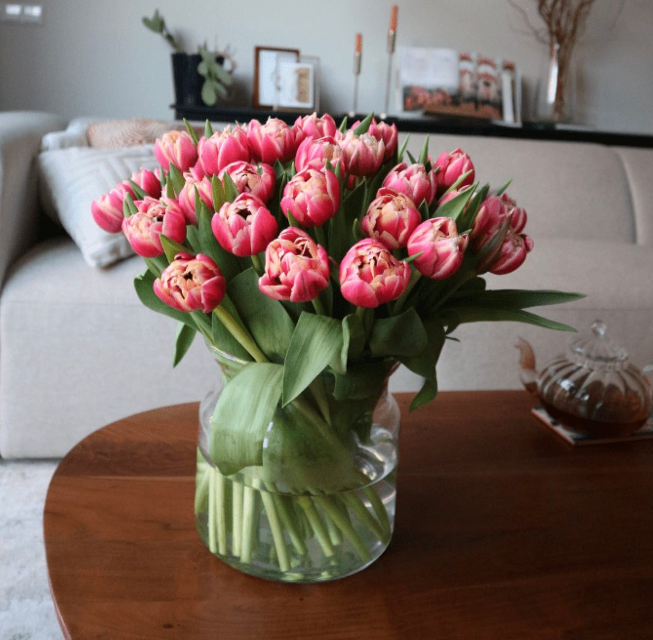 Roze Tulpen